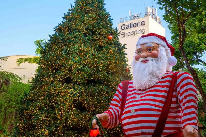 Papai Noel chegará ao Galleria Shopping no domingo, dia 13